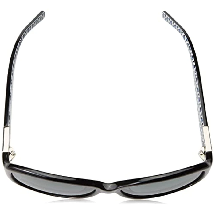 kate spade new york Womens Annika/P/S Butterfly Sunglasses, Black Blue Pattern, 56mm by kate spade new york - Image 4