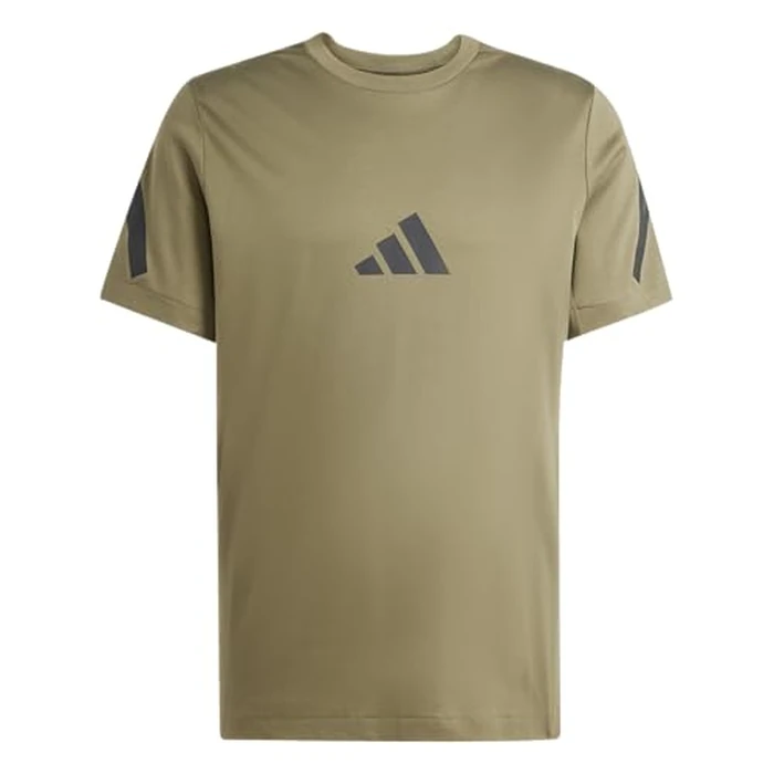 Adidas Men's Z.N.E. Sportswear T-Shirt, Olive Strata, 3X-Large by adidas - Image 4