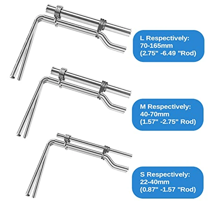 5 Pcs Hydraulic Seal Installation Tool Kit, Hydraulic Cylinder Piston Repair Seal Tools, U-Cup Rod Seal Installation Tool Kits, Upgraded Seal Twistor Install Tool Set by VISVIC - Image 3