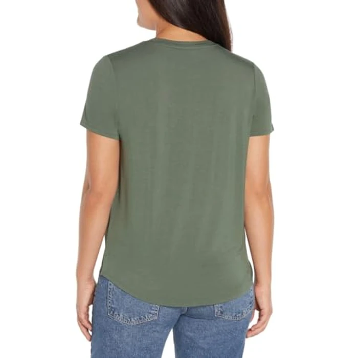 GAP Womens Favorite V-Neck Tee T-Shirt Endive Green S by GAP - Image 2