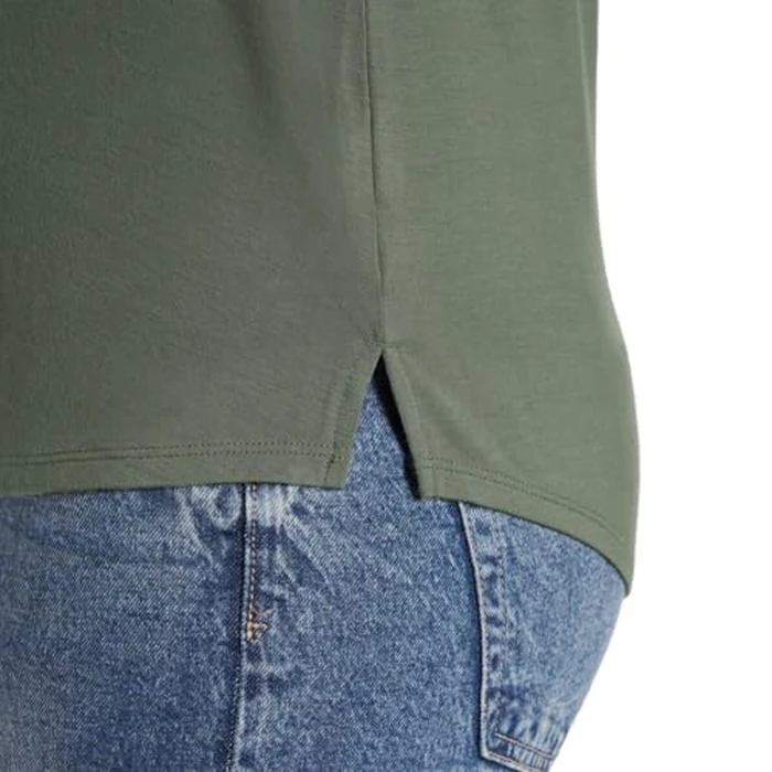 GAP Womens Favorite V-Neck Tee T-Shirt Endive Green S by GAP - Image 5