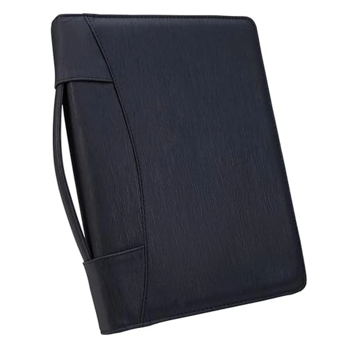 Case-It The Supreme PADFOLIO Case-it Zippered Business Meeting Padfolio Tablet Case | Professional Portfolio with Letter Size Writing Pad, PAD-62-BLK by Case it - Used - Good condition - CA$14.99