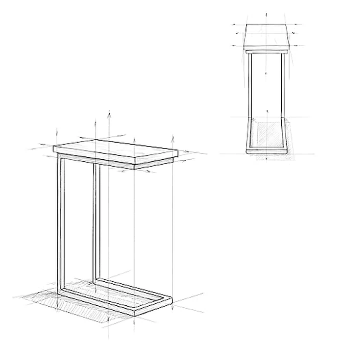 SIMPLIHOME Skyler Metal Table - 18" Wide x 24" High Solid Metal C-Side Table with Genuine White Marble Top, Contemporary Accent End Table for Living Room or Home Office with Slide-Under Design by SIMPLIHOME - Image 8