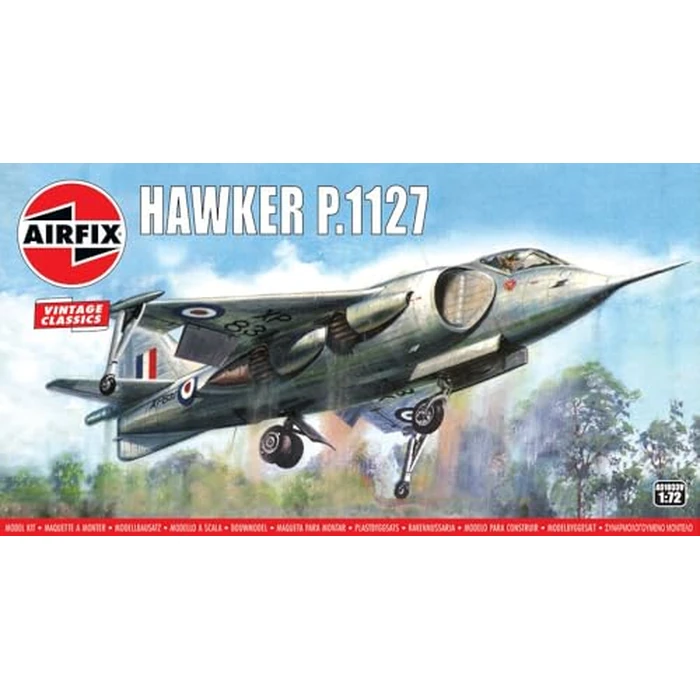 Airfix A01033V Hawker P 1127 Plastic Model Kits by Airfix - Image 1