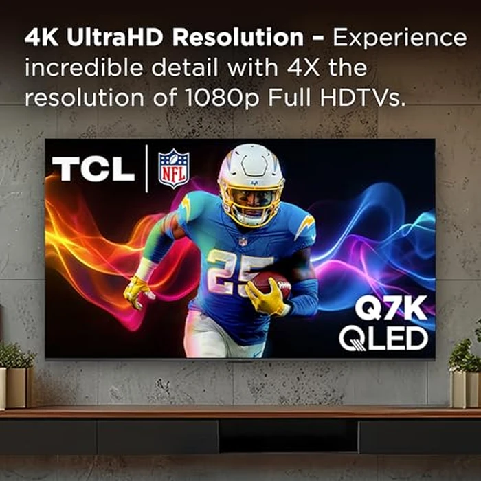 TCL 85-Inch QM7K Series QLED 4K Smart QD-Mini LED TV with Google TV (2025 Model) New Halo Control System, LD2800 Precise Dimming Series, HDR 3000 Nits Peak, Audio by Bang & Olufsen - 85QM7K by TCL - Image 3