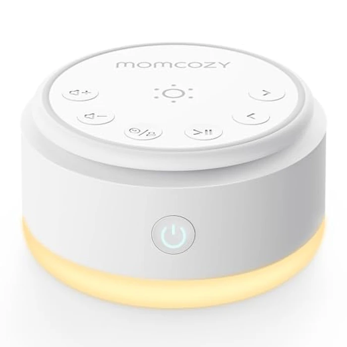 Momcozy Sound Machine for Baby-20 Soothing Sounds & Touch Warm Light Portable White Noise for Kids & Adults for Sleeping Timer and Memory | Ideal Travel Companion & Nursery Must-Have by Momcozy - Used - Like New condition - US$23.74