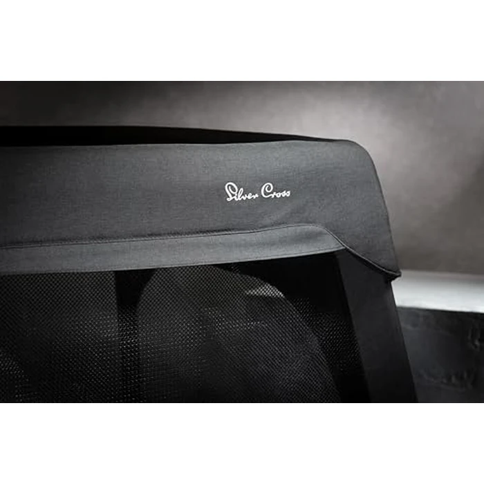Silver Cross Slumber 3-in-1 Travel Crib - Multi-use, Converts from Bassinet to Crib to Playard - Portable, Lightweight, Easy to Pack with Comfortable Mattress, for Infants to Toddlers, Black by Silver Cross - Image 5