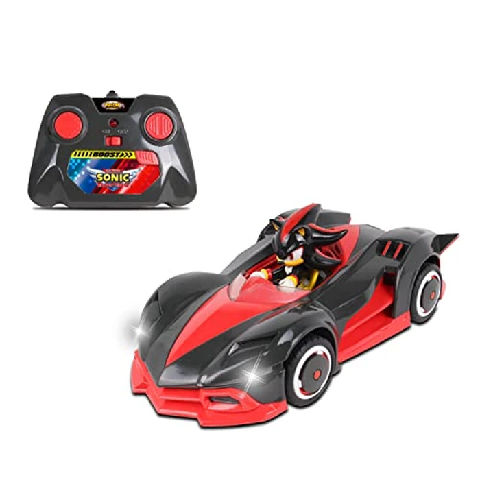 NKOK Team Sonic Racing R/C 2.4GHz (w/Turbo Boost) (w/Lights), 2.4GHz Shadow R/C (w/Turbo Boost) by NKOK R/C Racing - Used - Acceptable condition