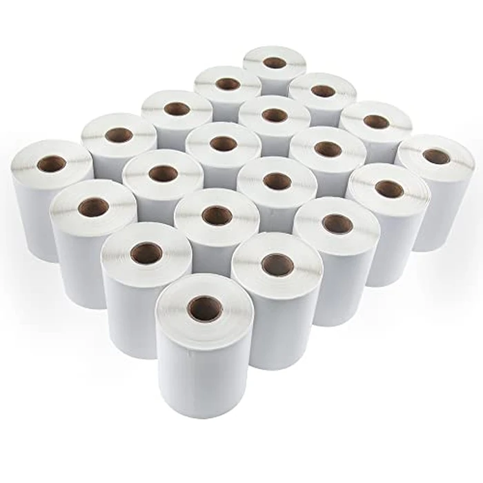 L LIKED 4400 PCS 4x6 Thermal Shipping Labels, 20 Rolls, Compatible with Rollo, Jadens, Nelko, DYMO 4XL 1744907 - Commercial Grade by L LIKED - Used - Very Good condition