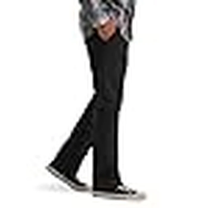 Wrangler Men's Straight Fit Flat Front Chino, Jet Black, 36W x 32L by Wrangler Authentics - Image 6
