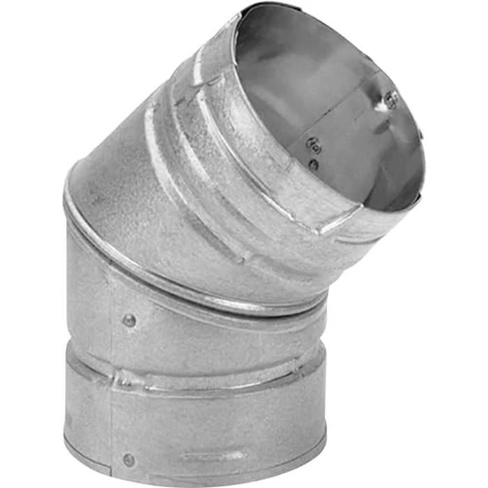 M&G DuraVent 3PVL-E45R Duravent Elbow Insulated 3 Inch Double Wall 45 Deg. Steel by DuraVent - Used - Very Good condition - CA$51.23