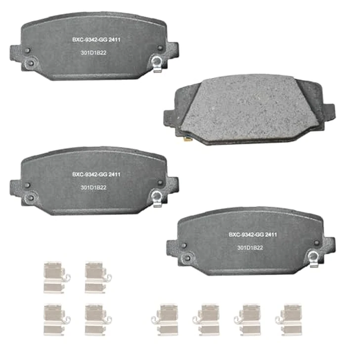 Bendix Premium SBC2411 Ceramic Rear Brake Pads for Jeep Grand Cherokee 2024-2023, Grand Cherokee L 2024-2021 by Bendix - Image 1