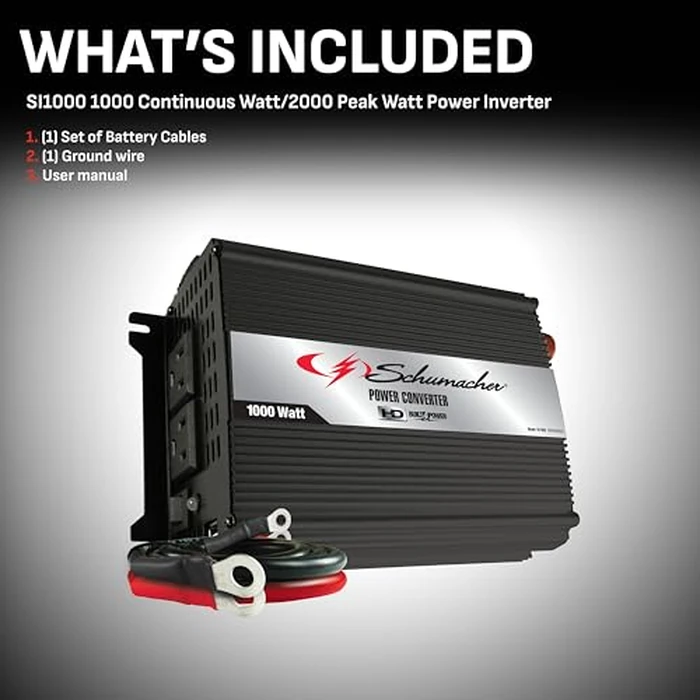 Schumacher SI1000 1000W Power Converter by Schumacher Electric - Image 4