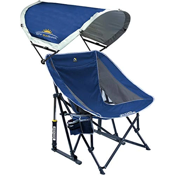 GCI Outdoor Pod Rocker Outdoor Rocking Chair with SunShade Canopy by GCI Outdoor - Used - Very Good condition - US$77.07