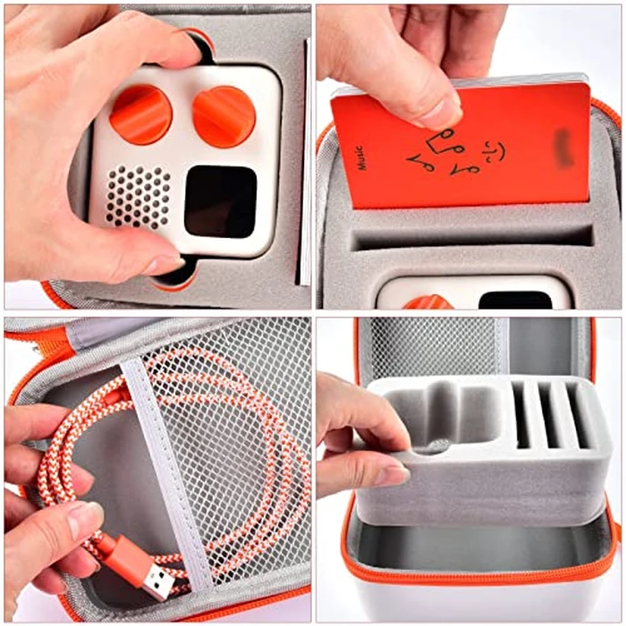 casmilee Travel Case Compatible with Yoto Mini - Kids Audio & Music Player, Holder Bag for Children’s Speaker Plays Audiobook Cards - Box Only by casmilee - Image 5
