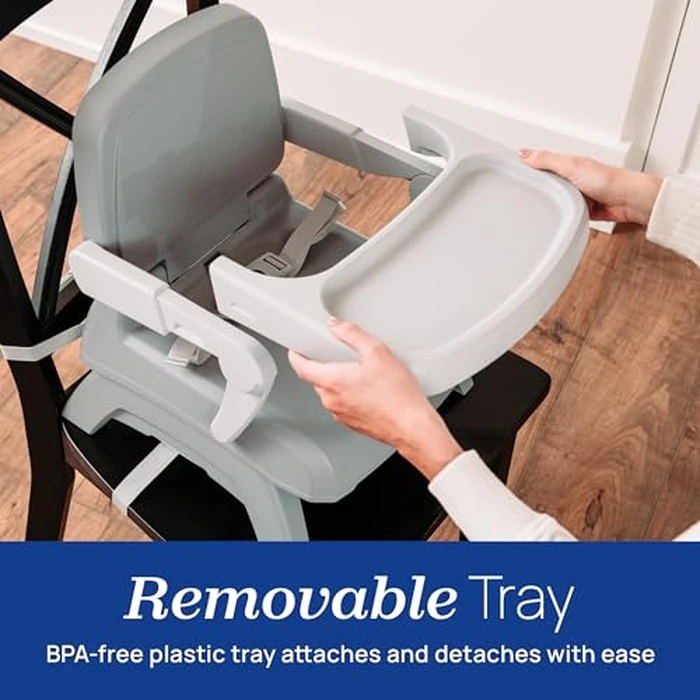 Chicco Bento Booster 3-in-1 Portable Booster Seat for Table, Feeding Seat and Toddler Chair for Babies and Toddlers, for Children up to 50 lbs., Lightweight, Compact Fold, Sage/Green by Chicco - Image 5