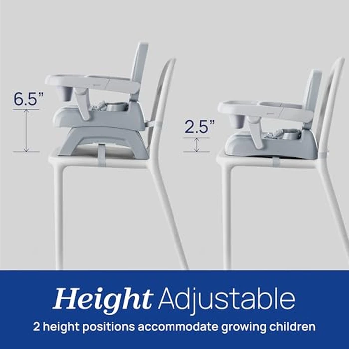 Chicco Bento Booster 3-in-1 Portable Booster Seat for Table, Feeding Seat and Toddler Chair for Babies and Toddlers, for Children up to 50 lbs., Lightweight, Compact Fold, Sage/Green by Chicco - Image 6