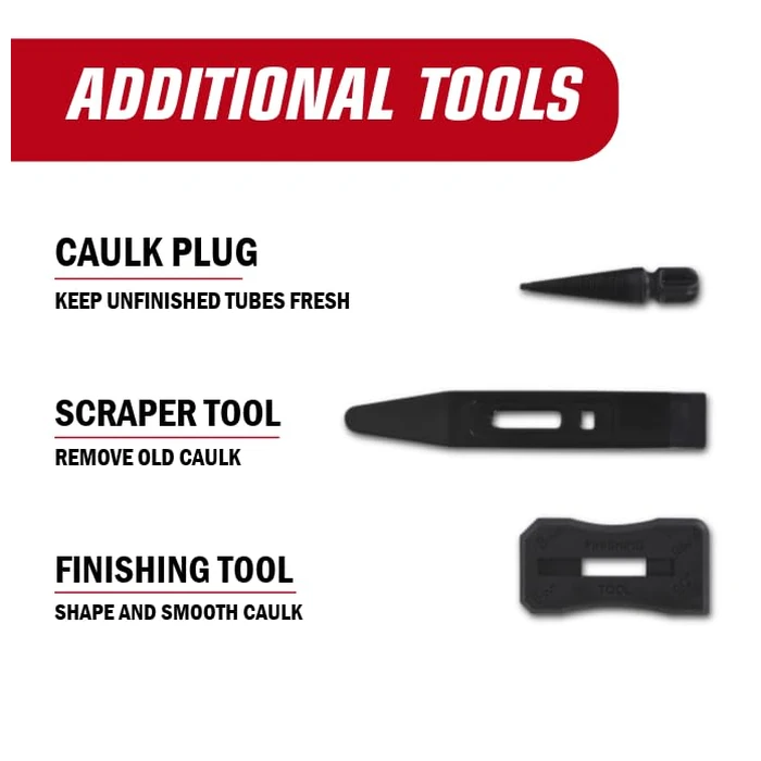 Newborn 930-GTD Drip-Free Smooth Hex Rod Cradle Caulking Gun with Gator Trigger Comfort Grip, 1/10 Gallon Cartridge, 10:1 Thrust Ratio by Newborn - Image 6