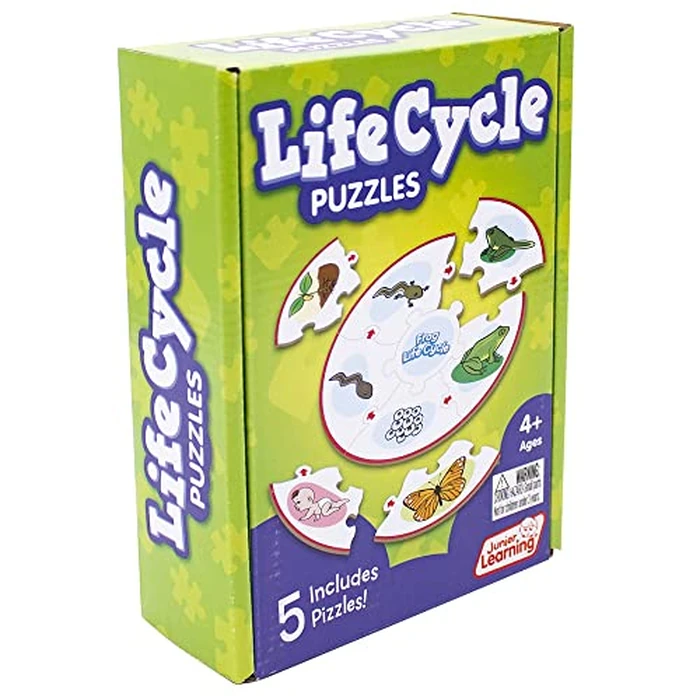 Junior Learning Life Cycle Science Learning Puzzles by Junior Learning - Image 1