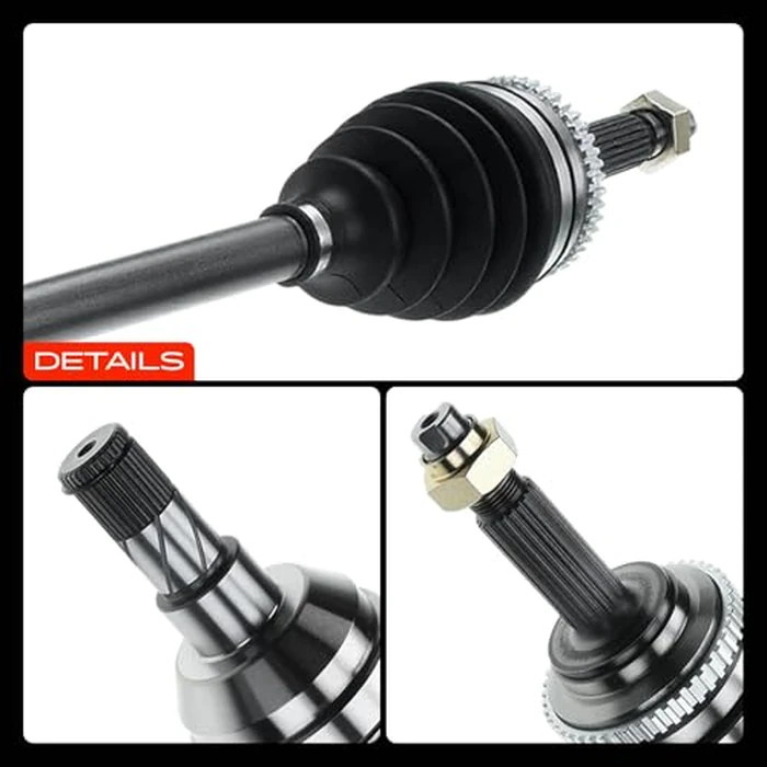 A-Premium CV Axle Shaft Assembly Compatible with Chevrolet Aveo 2004-2011, Aveo5 2007-2011 & Pontiac G3 2009, L4 1.6L Manual Transmission, Front Right Passenger Side, Replace# 96348791 by A-premium - Image 9