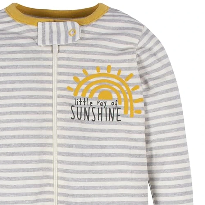 Gerber Unisex Baby 4 Pack 'N Play Footie And Toddler Sleepers, Southwest, 3-6 Months US by Gerber - Image 8