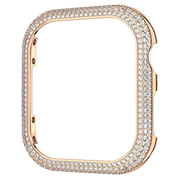 Swarovski Sparkling Case Compatible with Apple Watch(R), Rose Gold Tone by Swarovski - Image 1