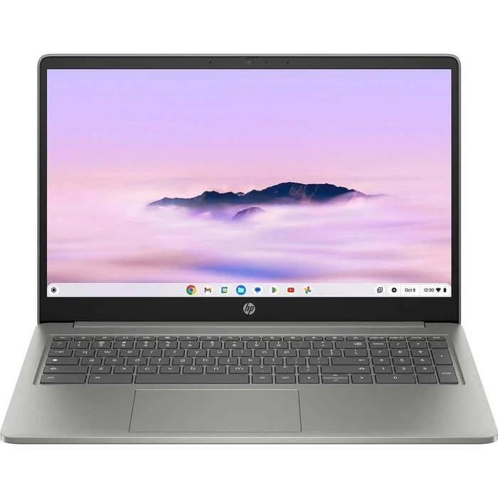 HP Chromebook Plus 15a-nb0033dx 15.6" - Mineral Silver - Intel Core i3-N305 1.8GHz - 8GB RAM - 128GB by HP - Refurbished - Excellent condition - US$216.48