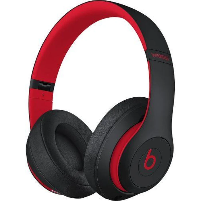 Beats by Dre Studio3 Wireless Over‑Ear Headphones (Decade Collection) - Defiant Black/Red by Beats by Dre - Refurbished - Brand New condition