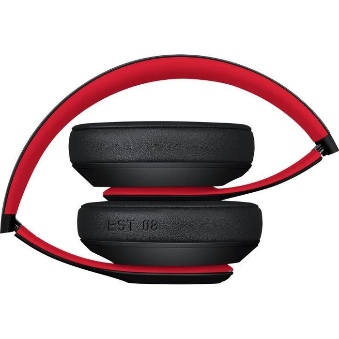 Beats by Dre Studio3 Wireless Over‑Ear Headphones (Decade Collection) - Defiant Black/Red by Beats by Dre - Image 3