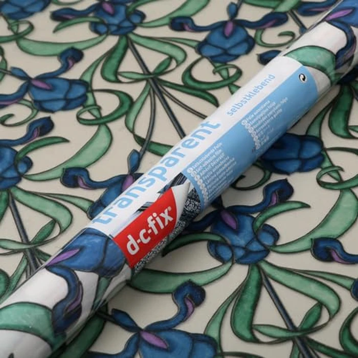 d-c-fix 346-0616 Self-Adhesive Privacy Glass Window Film, Minster/Iris, 17" x 78" Roll by d-c-fix - Image 3