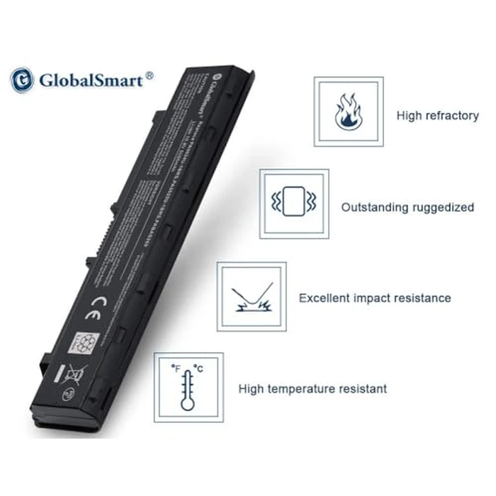 GlobalSmart 108V 5200mAh PA5024U-1BRS PA5025U-1BRS PA5023U-1BRS - Laptop Battery for Toshiba Satellite C800 C850 L800 C800D C850D C855 PA5109U-1BRS PA5027U-1BRS 6Cell High Performance by G GLOBALSMART - Image 4