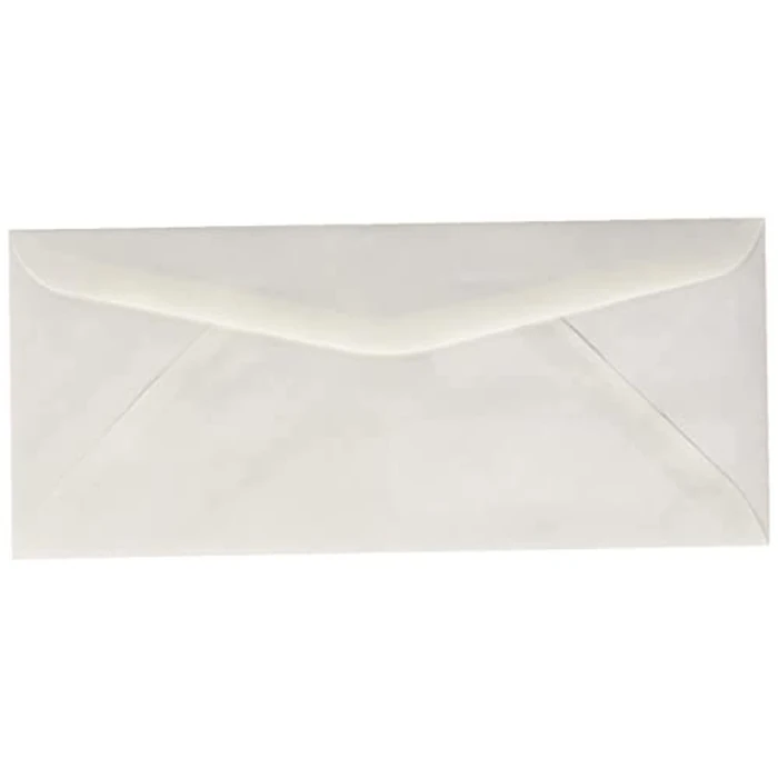Amazon Basics #9 Double Window Security Gummed Business Envelopes for Invoices,500 Count, White by Amazon Basics - Image 3