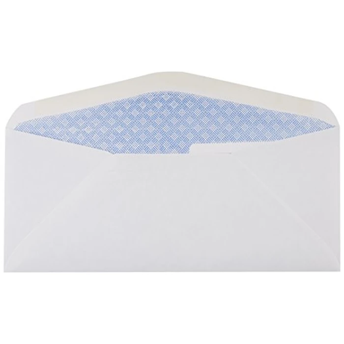 Amazon Basics #9 Double Window Security Gummed Business Envelopes for Invoices,500 Count, White by Amazon Basics - Image 4