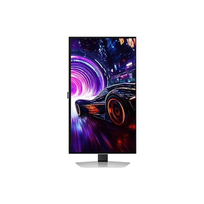 SAMSUNG 32 inch Odyssey OLED Silver 4k UHD Gaming Monitor, 0.03 ms, 240 Hz, Slim Metal Design, AMD freesync Premium pro - (LS32FG810SNXZA) [Canada Version] by Samsung - Image 3