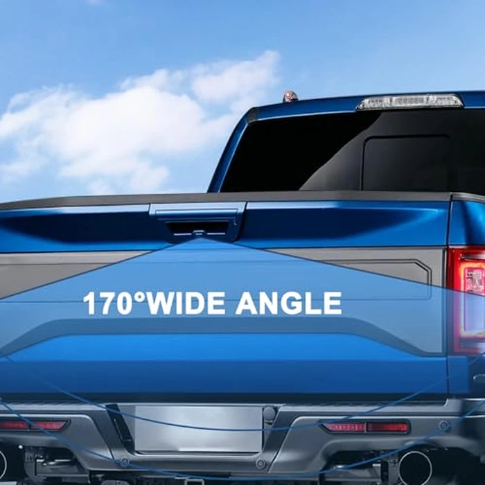 DICMIC Parking Assist Rear View Backup Camera Compatible with 2015-2017 Ford F-150 2018-2019 Ford Lobo Replace# FL3Z-19G490-D, FL3Z-19G490-B, FO1960101 by DICMIC - Image 4