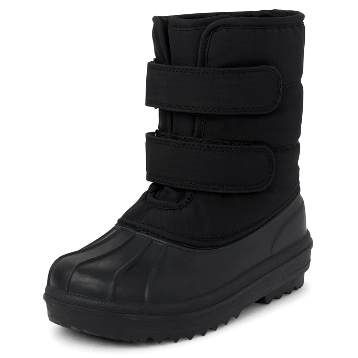 The Children's Place,Boys Faux Fur Trim Winter Snow Boot,Big Kid,1 by The Children's Place - Used - Acceptable condition - US$25.51