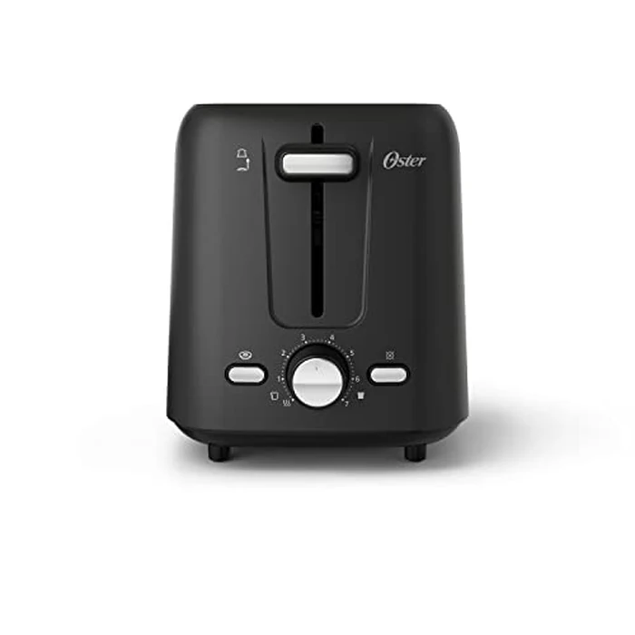 Oster 2-Slice Toaster with Custom Bagel Setting and Extra-Wide Slots, Black by Oster - Image 2