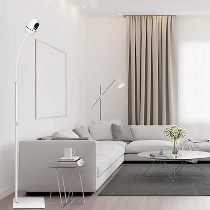 AISVAN Adjustable Height Baby Monitor Floor Stand Holder for Hellobaby HB6560/HB6550 HB65/HB66/HB248 Baby Monitor and Also Compatible with The Nanit Pro Smart Monitor & Flex Stand by AISVAN - Image 4