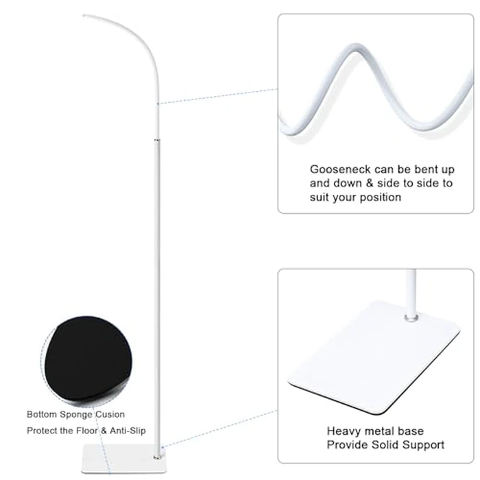 AISVAN Adjustable Height Baby Monitor Floor Stand Holder for Hellobaby HB6560/HB6550 HB65/HB66/HB248 Baby Monitor and Also Compatible with The Nanit Pro Smart Monitor & Flex Stand by AISVAN - Image 6