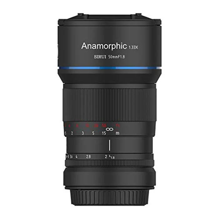 SIRUI 50mm F1.8 1.33X APS-C Anamorphic Lens for E Mount, Blue Flare by Sirui - Used - Like New condition