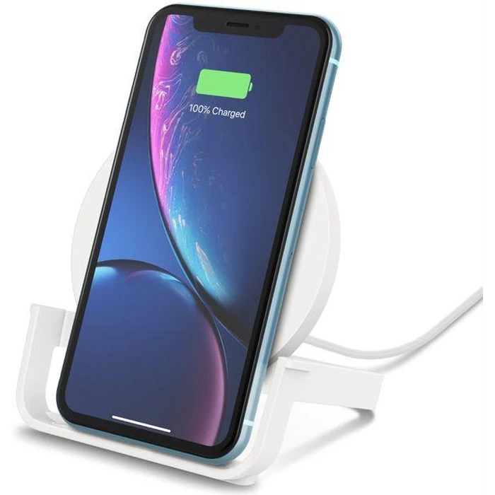 Belkin BoostCharge Wireless Charging Stand 10W - White by Belkin - Image 4