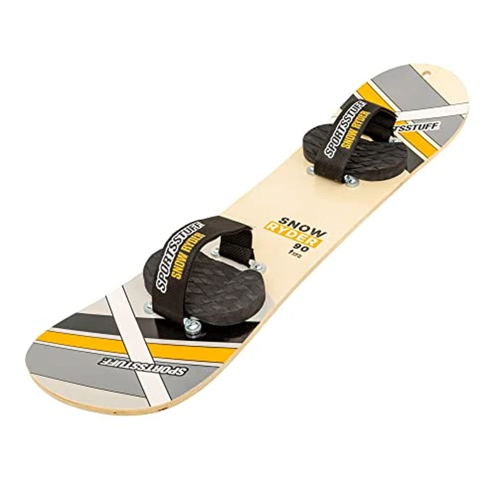 SportsStuff Snow Ryder PRO Hardwood Snowboard, Beginner's Wood Snowboard, Multiple Sizes/Colors by Sportsstuff - Used - Good condition - CA$32.91