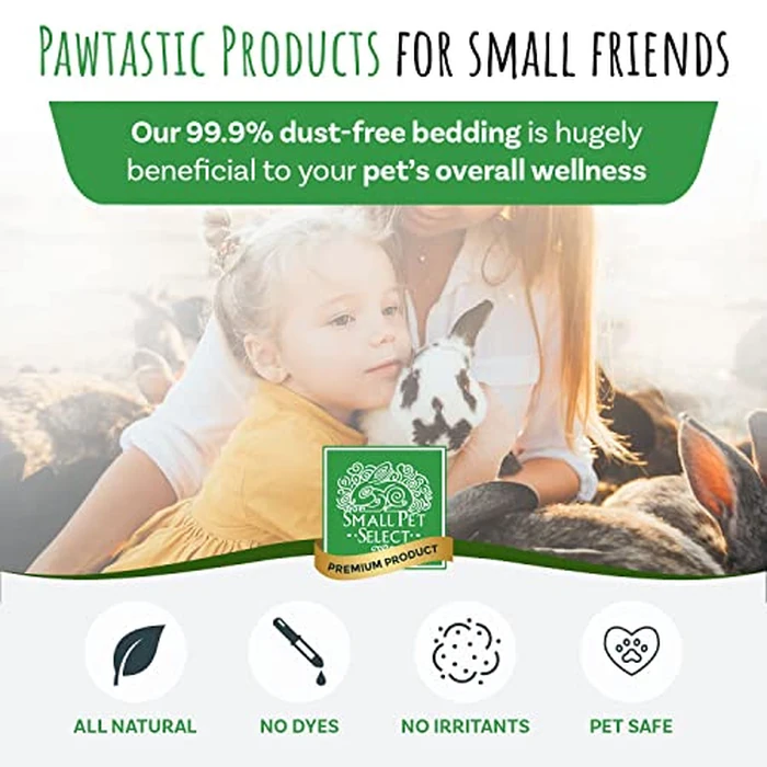Small Pet Select Premium Natural Aspen Bedding, Animal Bedding for Small Indoor and Outdoor Pets, Made in The USA, Jumbo Size 113 L Pack by Small Pet Select - Image 4