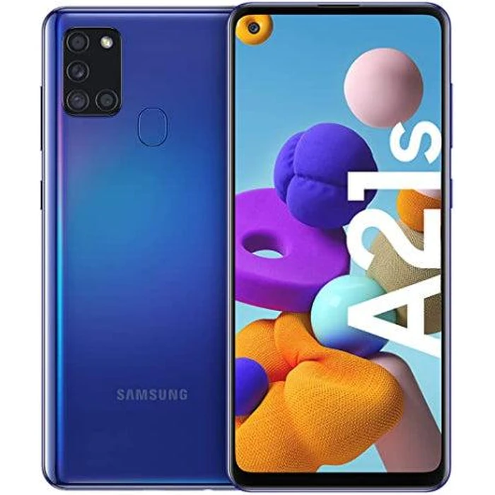 Galaxy A21s - 128GB - 4GB RAM - 2 Physical SIM - Blue by Samsung - Refurbished - Premium condition