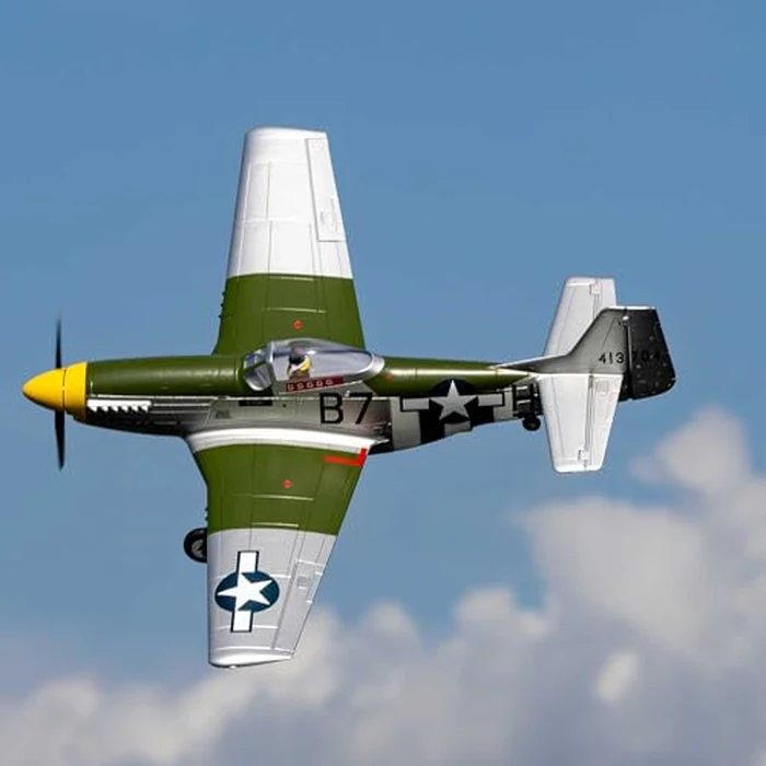 E-flite P-51D Mustang 1.0M BNF Basic with AS3X and Safe Select EFL02650 by E-flite - Image 6