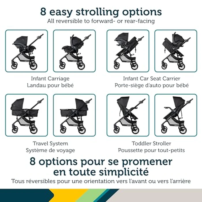 Safety 1st Grow and Go(TM) Flex 8-in-1 Travel System, All in One Stroller by Safety 1st - Image 2