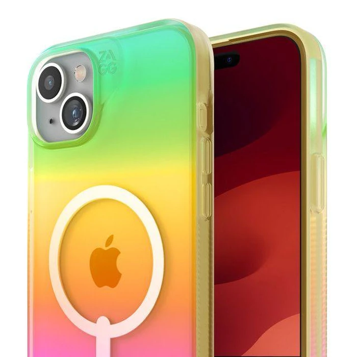 Zagg Milan Snap with MagSafe Phone Case for iPhone 15 Plus - Iridescent by Zagg - Image 3