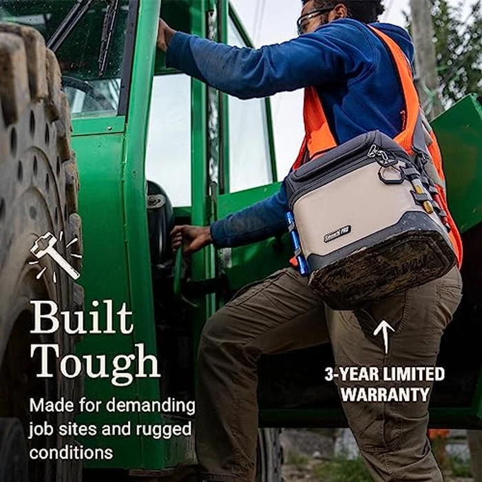 Coleman Pro 16-Can Premium Soft Cooler Lunchbox, Fully Insulated Lid & Body Stays Cold up to 30 Hours, Great for Camping, Tailgating, Parties, Sports, Concerts, Lunches & More by Coleman - Image 2