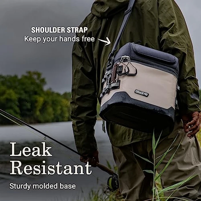 Coleman Pro 16-Can Premium Soft Cooler Lunchbox, Fully Insulated Lid & Body Stays Cold up to 30 Hours, Great for Camping, Tailgating, Parties, Sports, Concerts, Lunches & More by Coleman - Image 5