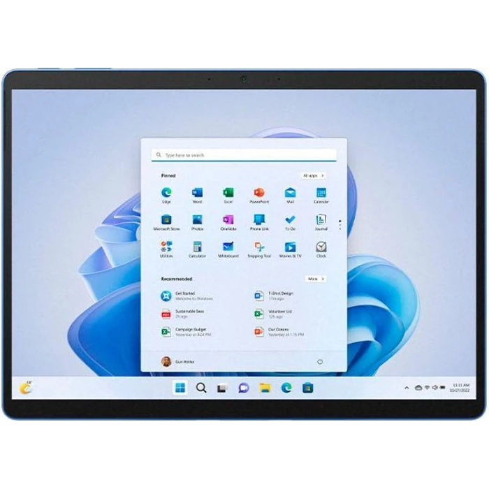 Microsoft Surface Pro 9 - 256GB - WiFi - Intel Core i7-1255U 3.5GHz - 16GB RAM - Sapphire by Microsoft - Refurbished - Excellent condition - US$706.99